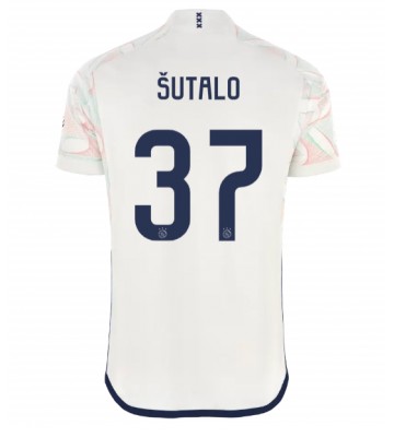 Ajax Josip Sutalo #37 Bortatröja 2023-24 Kortärmad